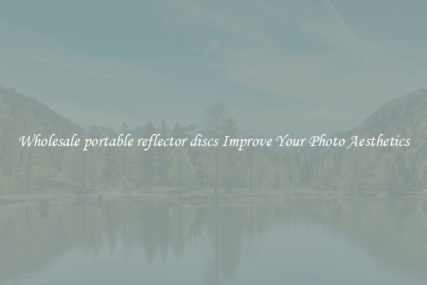 Wholesale portable reflector discs Improve Your Photo Aesthetics