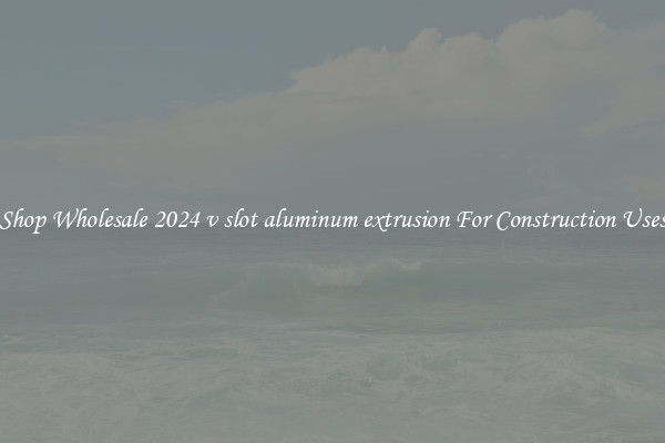 Shop Wholesale 2024 v slot aluminum extrusion For Construction Uses